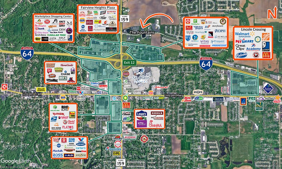 More Photos Of The Fountains at Fairview, Fairview Heights Land For Sale