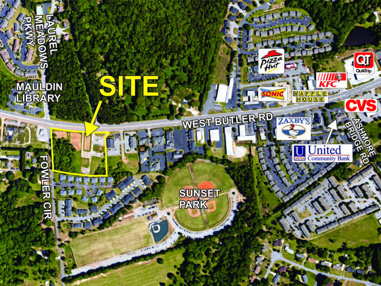 Primary Photo Of 699 W Butler Rd, Greenville Land For Lease