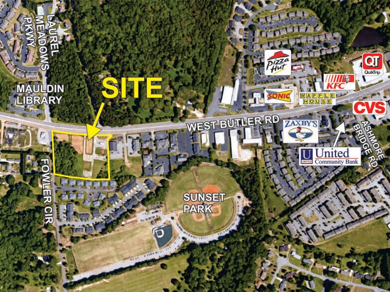 More Photos Of 699 W Butler Rd, Greenville Land For Lease