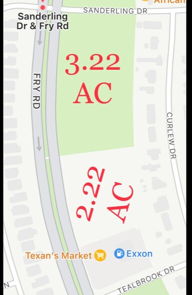 Primary Photo Of Fry Rd at Sanderling Rd, Cypress Land For Sale