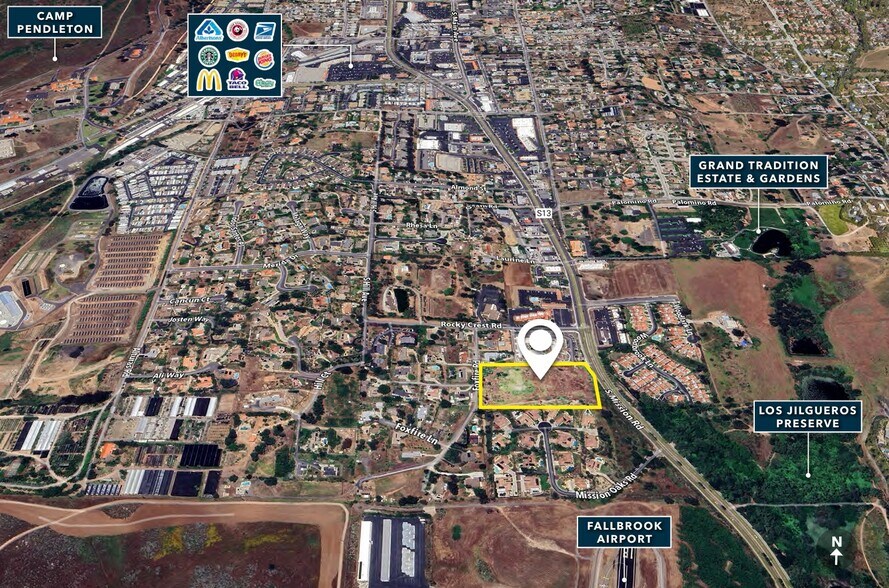 Primary Photo Of 1735 S Mission Rd, Fallbrook Land For Sale