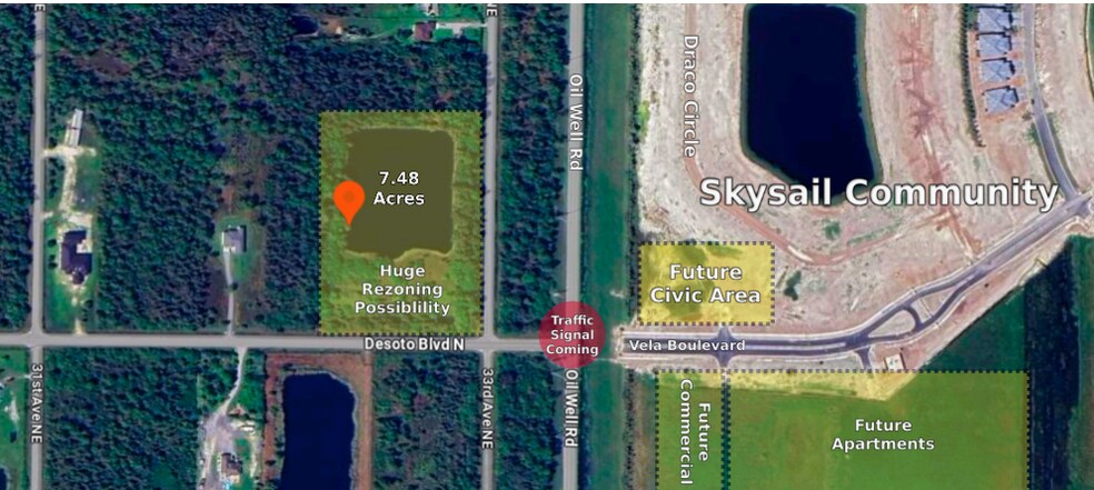 Primary Photo Of 3275 Desoto Blvd N, Naples Land For Sale