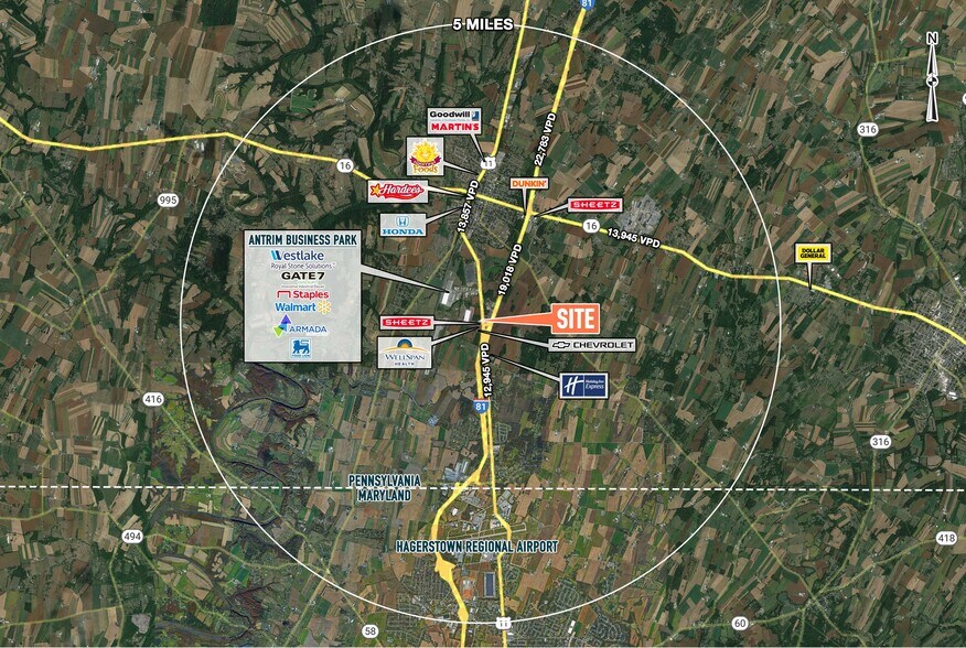 More Photos Of US 11 & Antrim Commons Dr, Greencastle Land For Lease