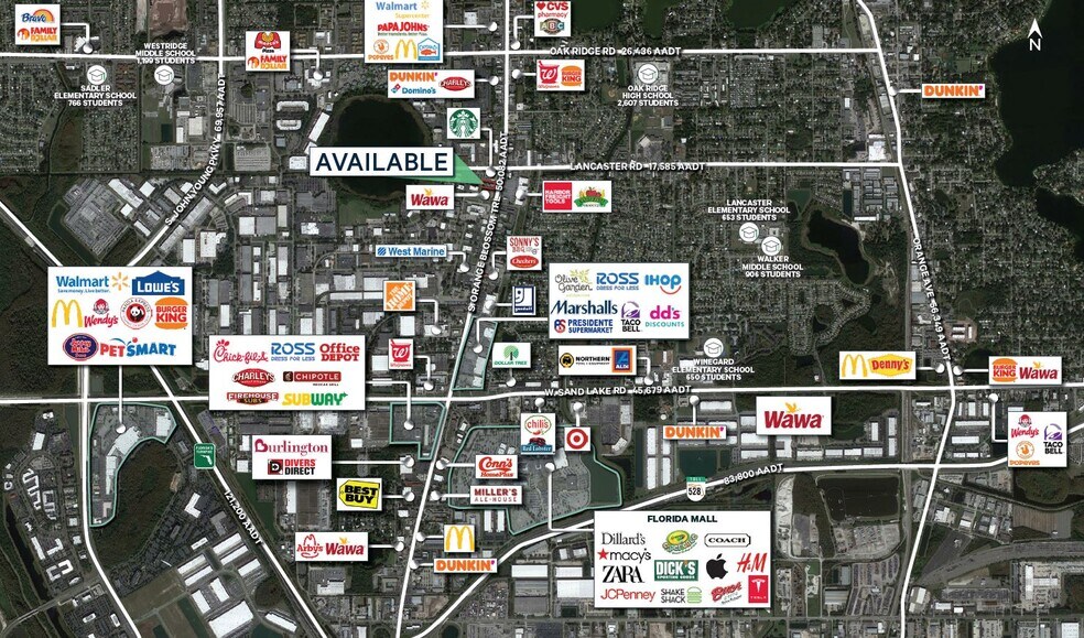 More Photos Of 6920 S Orange Blossom Trl, Orlando Restaurant For Sale