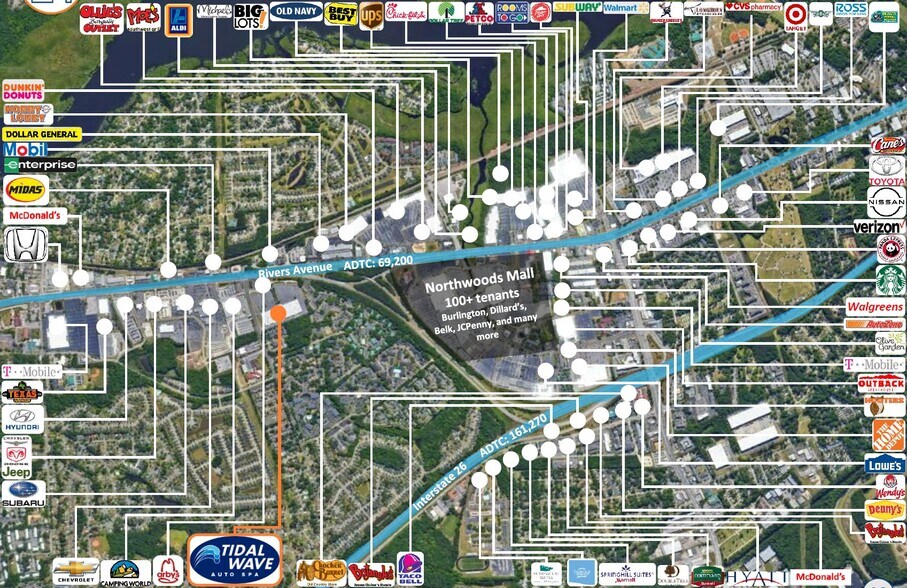 More Photos Of 8085 Rivers Ave, North Charleston Office For Lease