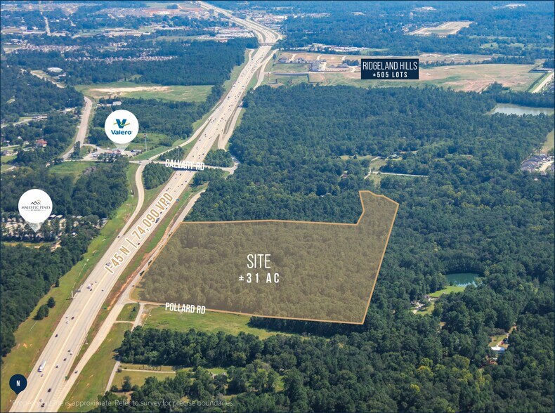 Primary Photo Of 1002 Interstate 45, Willis Land For Sale