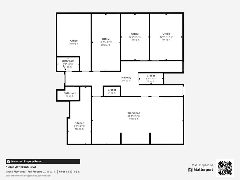 More Photos Of 12035 Jefferson Blvd, Culver City Office For Sale