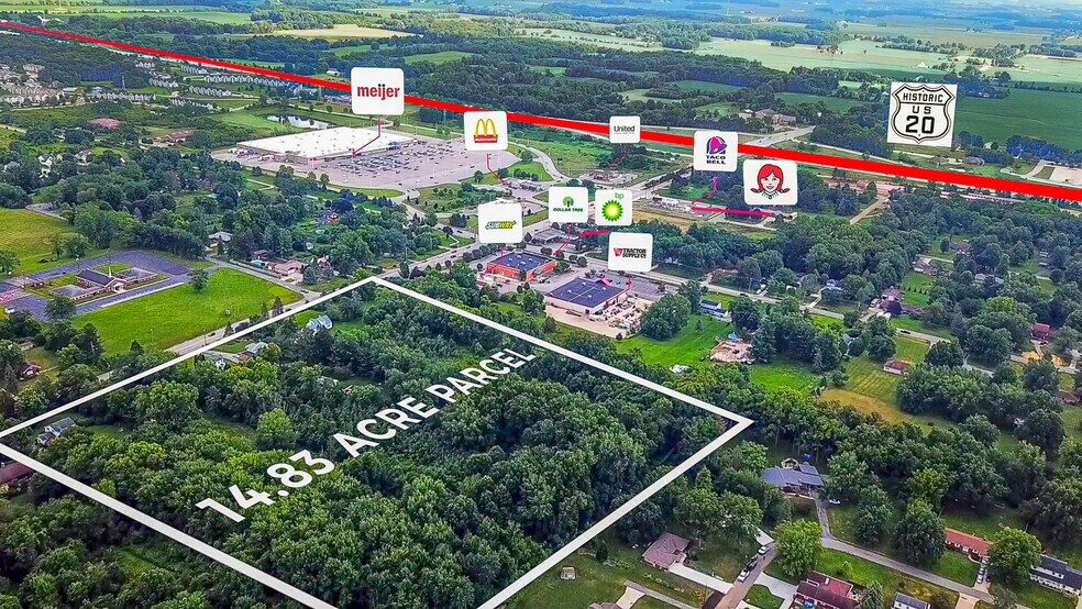 More Photos Of Bremen Highway, Mishawaka Land For Sale