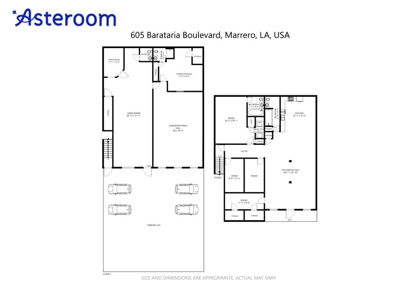 More Photos Of 605 Barataria Blvd, Marrero Loft Creative Space For Sale