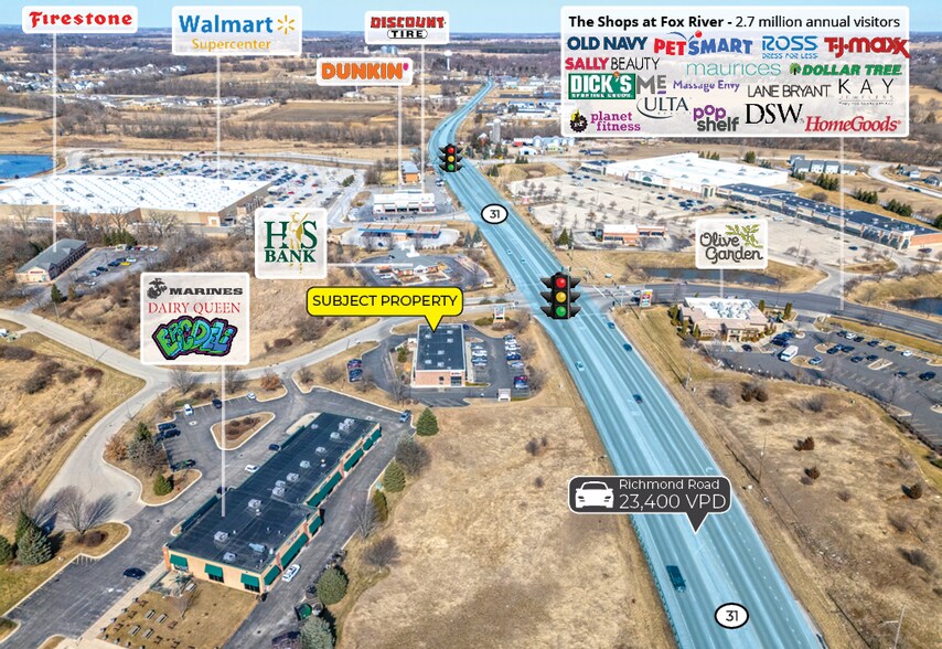 More Photos Of 3501-3525 Diamond Dr, McHenry General Retail For Sale