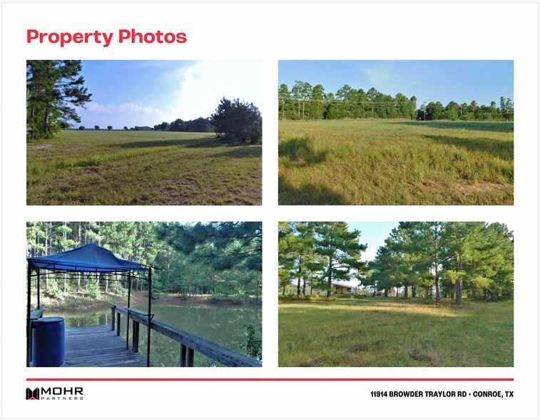 More Photos Of 11914 Browder Traylor Road, Conroe Land For Sale