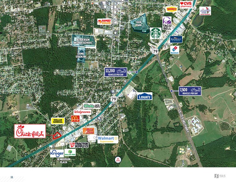 More Photos Of 2416 US 79, Henderson General Retail For Sale