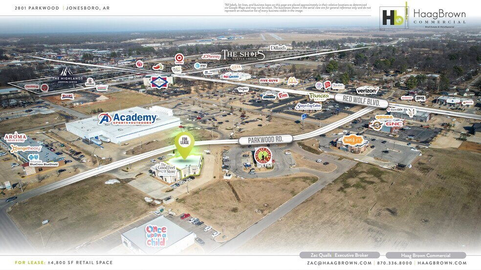 More Photos Of 2801 Parkwood Rd, Jonesboro Storefront Retail Office For Lease
