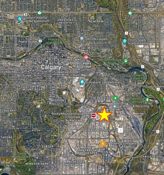 More Photos Of 1212 34 Av SE, Calgary Land For Lease