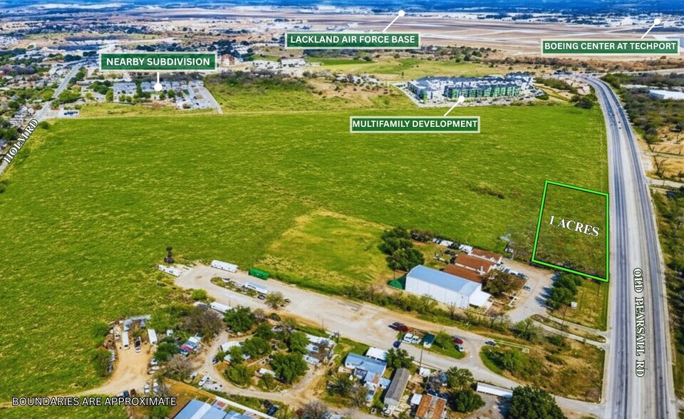 More Photos Of 1± AC on Old Pearsall Road, San Antonio Land For Sale