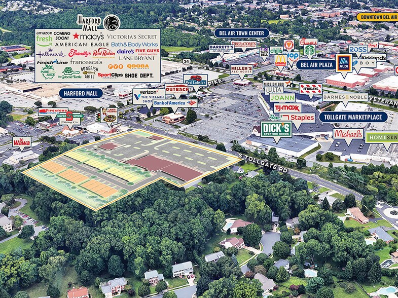 More Photos Of 308 S Tollgate Rd, Bel Air General Retail For Lease
