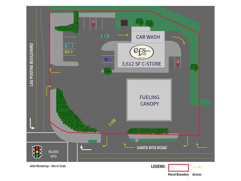 More Photos Of 3192 Santa Rita Rd, Pleasanton Service Station For Sale