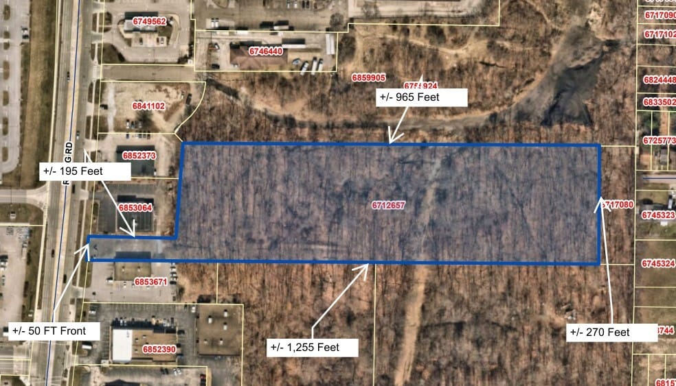 More Photos Of V/L 5.80 AC Romig Rd rd, Akron Land For Sale