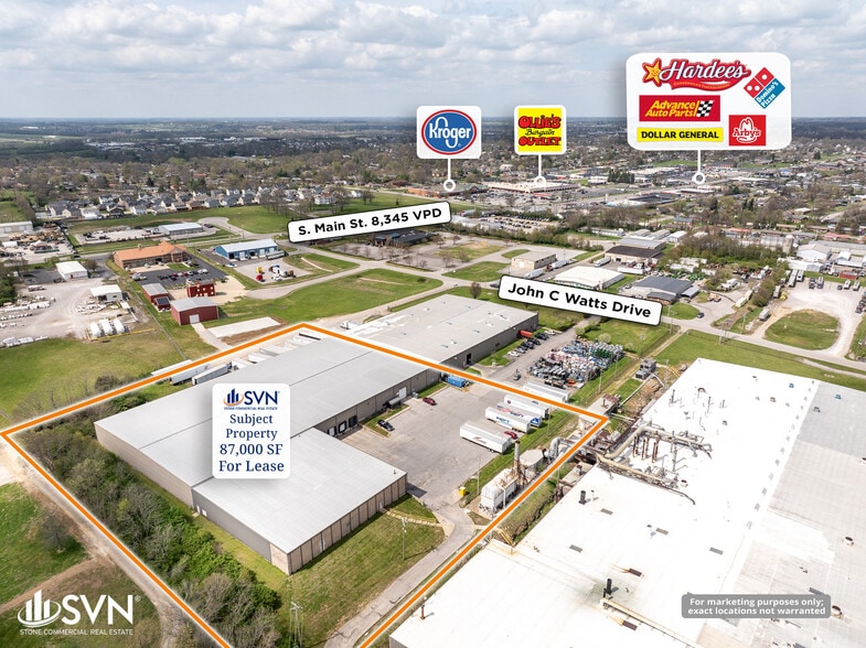 More Photos Of 601 John C Watts Dr, Nicholasville Warehouse For Lease