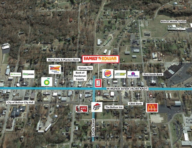 More Photos Of 605 W Market St, Bolivar Freestanding For Sale
