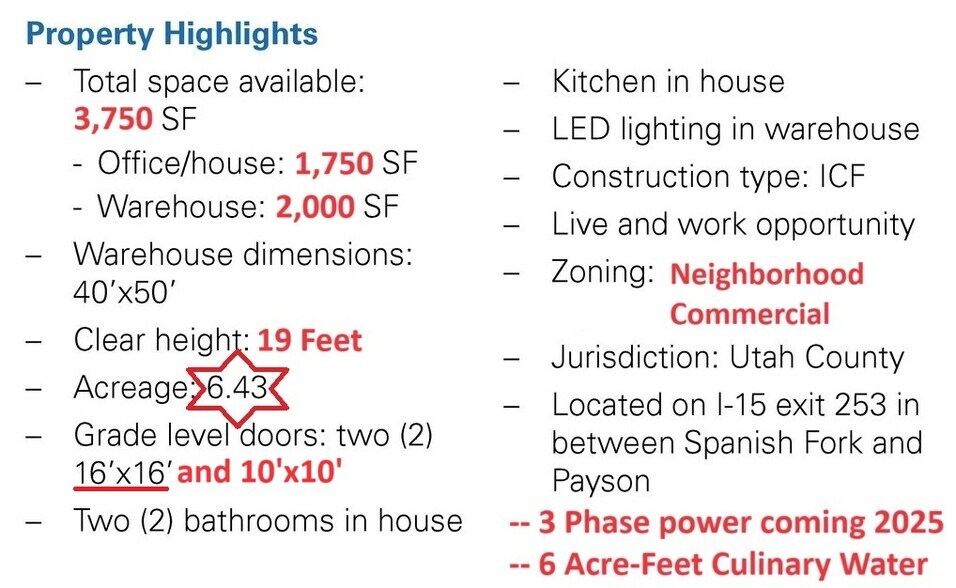 More Photos Of 7867 S 2000 W, Spanish Fork Land For Lease
