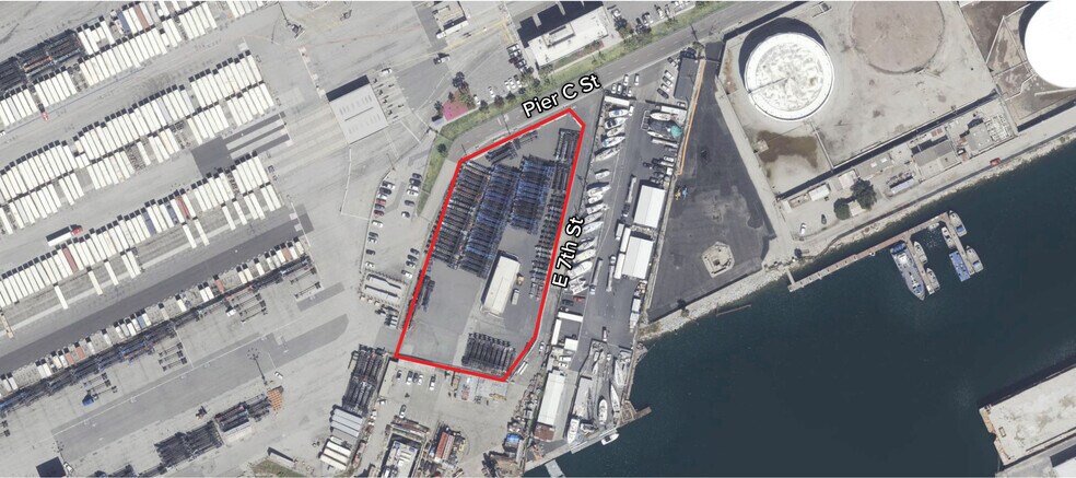 Primary Photo Of 1516 Pier C st, Long Beach Land For Lease