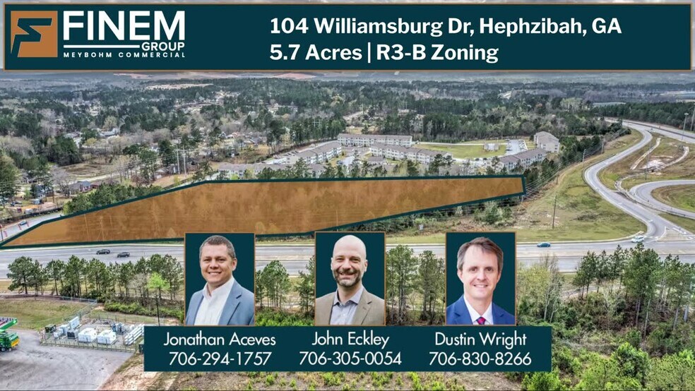 Primary Photo Of 104 Williamsburg Dr, Hephzibah Land For Sale
