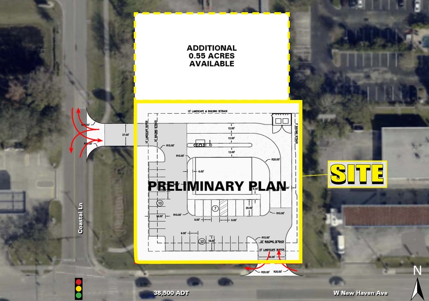 More Photos Of 4530 W New Haven Ave, Melbourne Restaurant For Lease