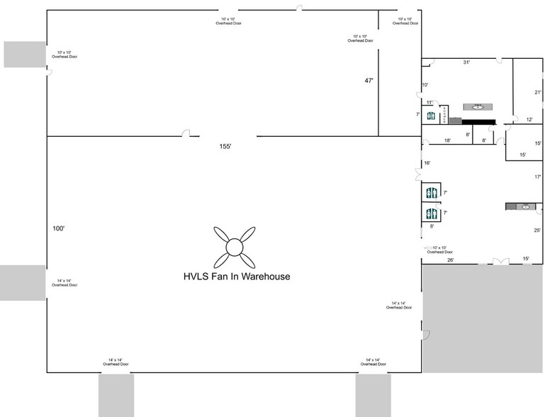 More Photos Of 2345 Nail Rd, Krum Warehouse For Lease