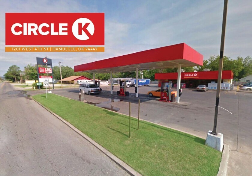 Primary Photo Of 1201 W 4th St, Okmulgee Convenience Store For Sale