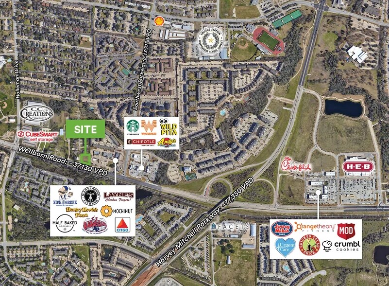 More Photos Of 1201 Wellborn Rd, College Station Land For Lease