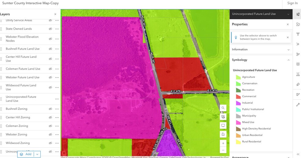 More Photos Of Corner Hwy 301 and Hwy 470 (Central Parkway), Sumterville Land For Sale