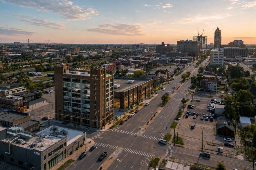 More Photos Of 2967 Grand blvd, Detroit Storefront Retail Office For Lease