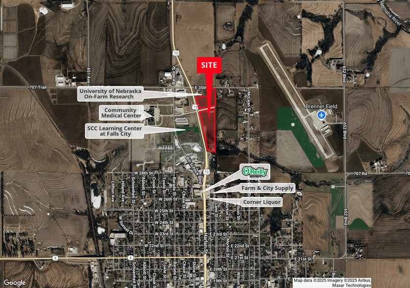 More Photos Of Hwy 73 & 159, Falls City Land For Sale