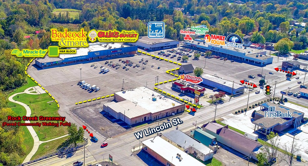 Primary Photo Of 361-385 W Lincoln St, Tullahoma Department Store For Lease