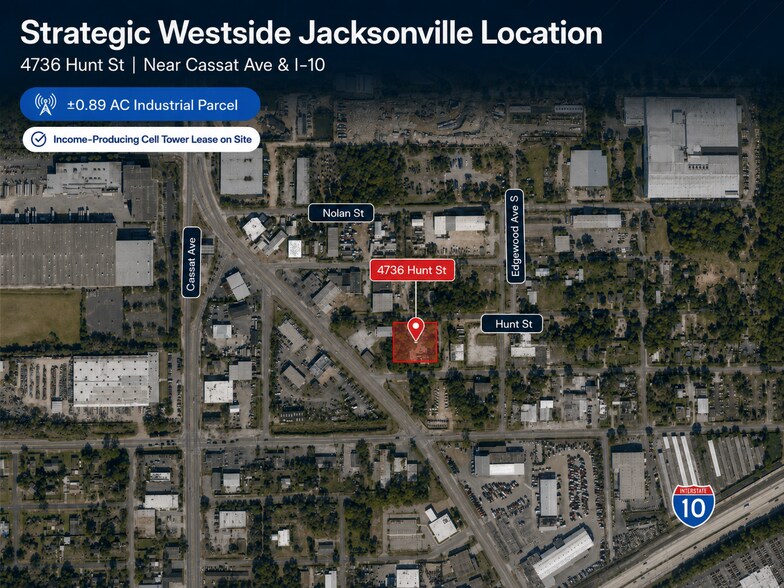 More Photos Of 4736 Hunt St, Jacksonville Warehouse For Sale