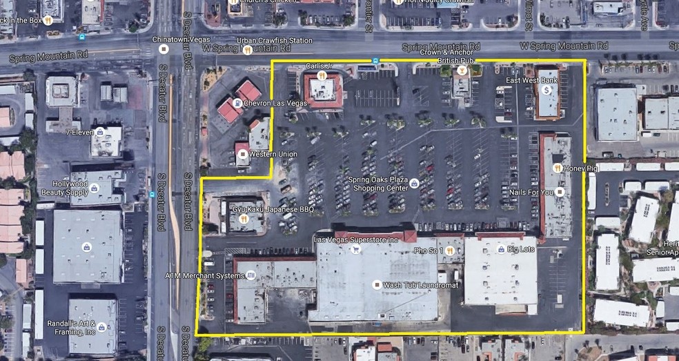 More Photos Of 4821 Spring Mountain Rd, Las Vegas Storefront For Lease