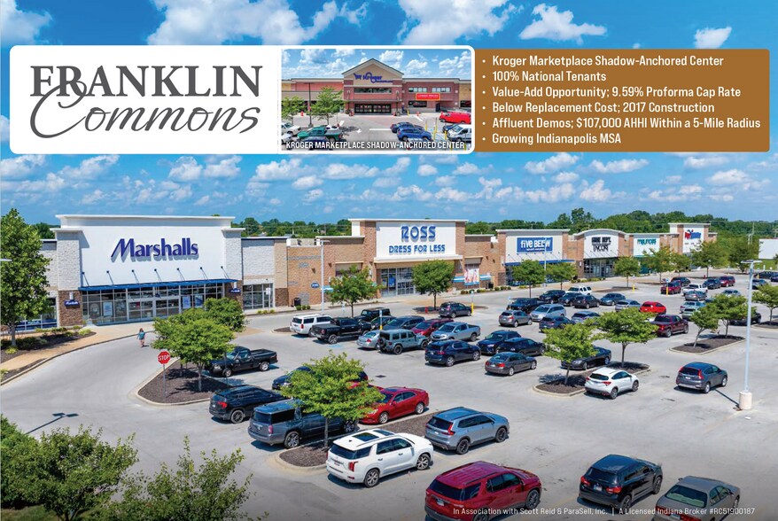 Primary Photo Of 1010-1080 N Morton St, Franklin Storefront For Sale