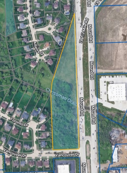 Primary Photo Of 41453 Mound Rd, Sterling Heights Land For Sale
