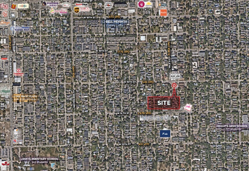 More Photos Of 1444-1446 Yale St, Houston Land For Sale