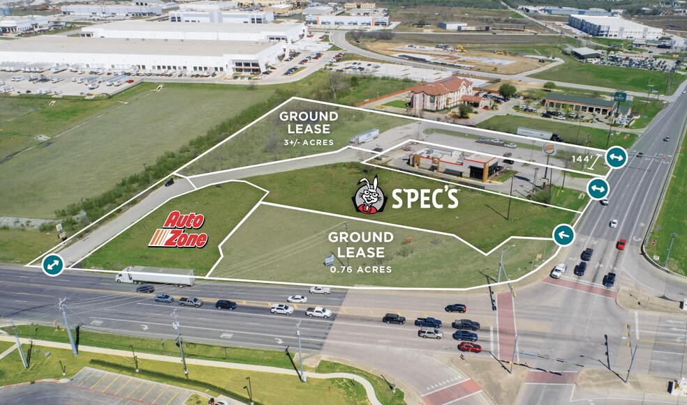 Primary Photo Of 18700 Interstate 35 Frontage Road, Kyle Land For Lease