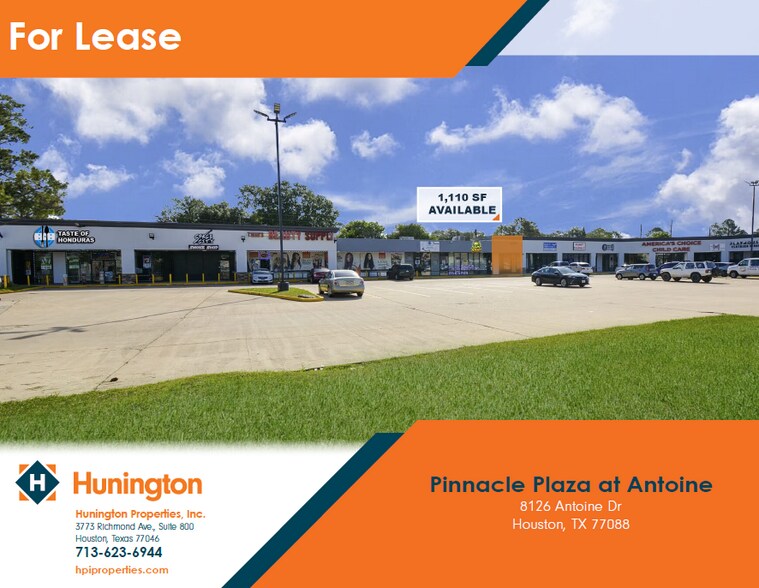 Primary Photo Of 8100-8140 Antoine Dr, Houston Storefront For Lease