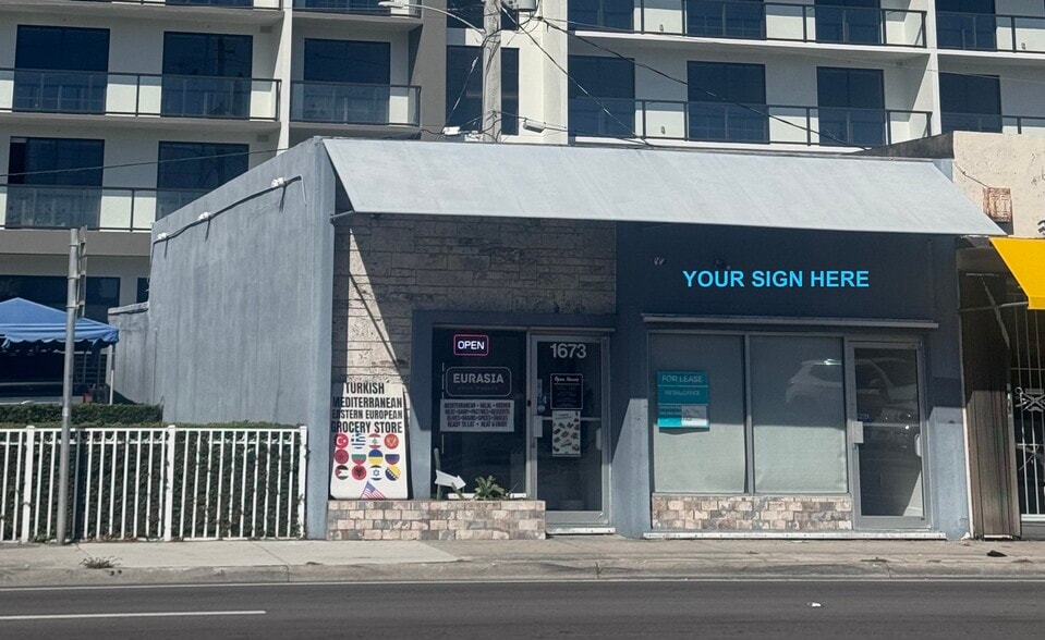 More Photos Of 1673-1675 NE 123rd St, North Miami Storefront For Lease