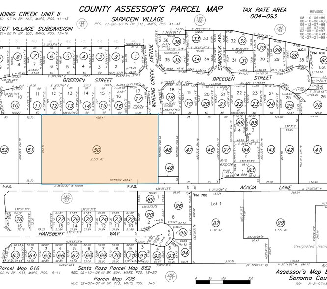 More Photos Of 746 Acacia Ln, Santa Rosa Land For Sale