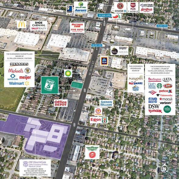 More Photos Of 2650-2656 W 95th St, Evergreen Park Auto Repair For Sale