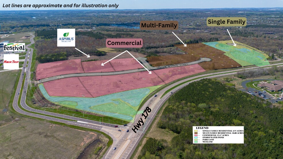 More Photos Of Trail Ridge Rd, Chippewa Falls Land For Sale