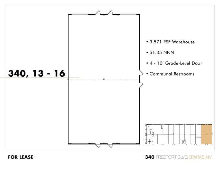 More Photos Of 340 Freeport Blvd, Sparks Flex For Lease