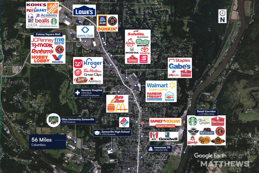 More Photos Of 2360 Maple Ave, Zanesville Convenience Store For Sale