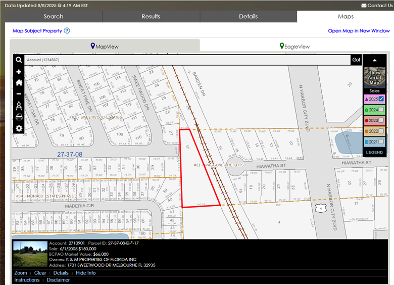 More Photos Of 1701 Sweetwood Dr, Melbourne Land For Sale