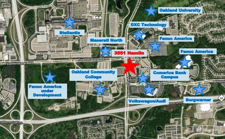 More Photos Of 3551 Hamlin Rd, Auburn Hills Research And Development For Lease